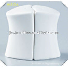 porcelain white salt and pepper